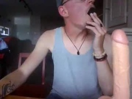 Screen Grab from cum_swallow_bi