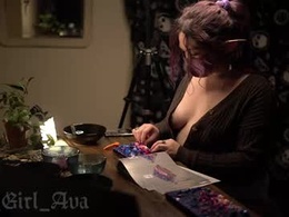 Screen Grab from elf_girl_ava