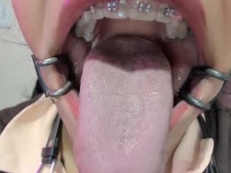Screen Grab from veky_saliva01